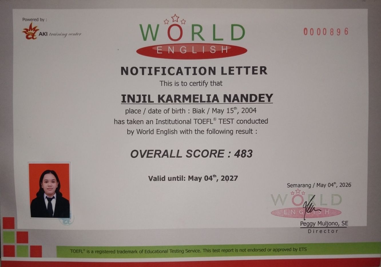 Toefl Test